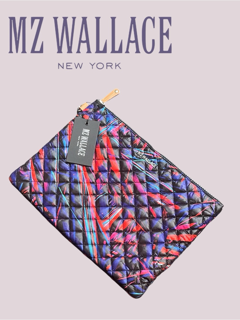 MZ Wallace Metro Pouch Laser Print - Picture 5 of 5